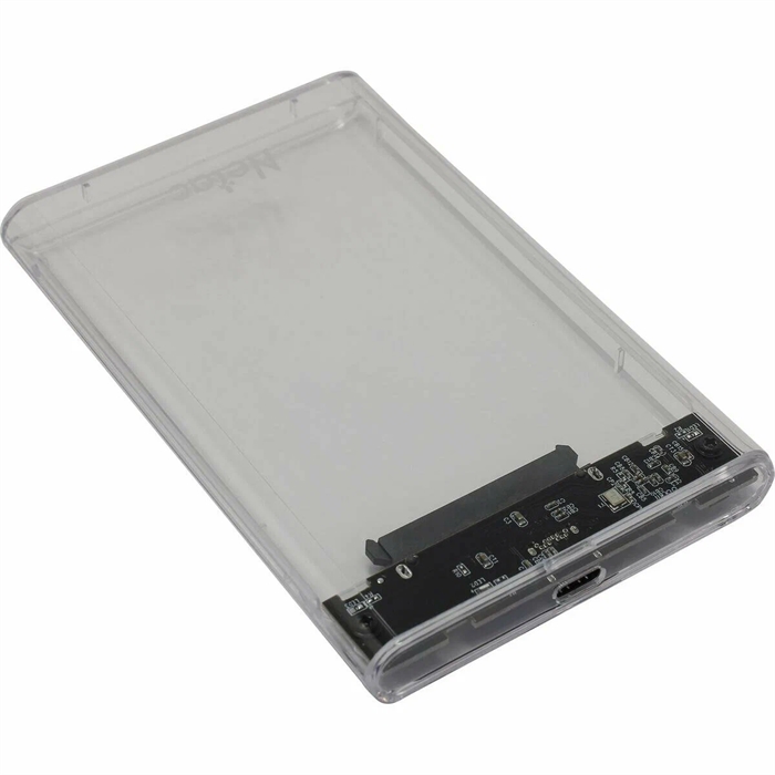(1041743) Внешний корпус NETAC WH11 <NT07WH11-30СC> для HDD/SSD 2.5" SATA -> USB3.0 прозрачный, C to C cable NT07WH11-30CC - фото 51026