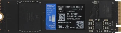 (1041850) Накопитель SSD WD PCIe 4.0 x4 1TB WDS100T4B0E SN5000 Blue M.2 2280 WDS100T4B0E - фото 51080