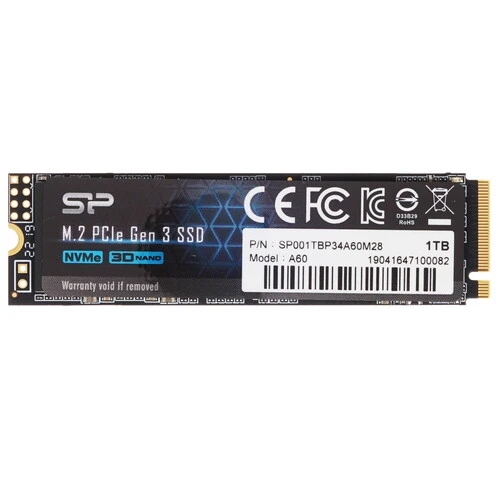 (1041848) Накопитель SSD Silicon Power PCIe 3.0 x4 1TB SP001TBP34A60M28 M-Series M.2 2280 SP001TBP34A60M28-1 - фото 51082