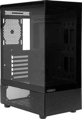 (1041852) Корпус Formula Crystal Z1CM черный без БП mATX 5x120mm 1xUSB3.0 audio bott PSU CRYSTAL Z1CM CRYSTAL Z1CM - фото 51084