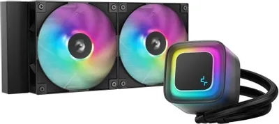 (1041185) Система водяного охлаждения Deepcool LE240 V2 ARGB Soc-AM5/AM4/1200/1700/1851 черный 4-pin 28.2-31.6 R-LE240-BKAMMC-G-2 R-LE240-BKAMMC-G-2 - фото 51088
