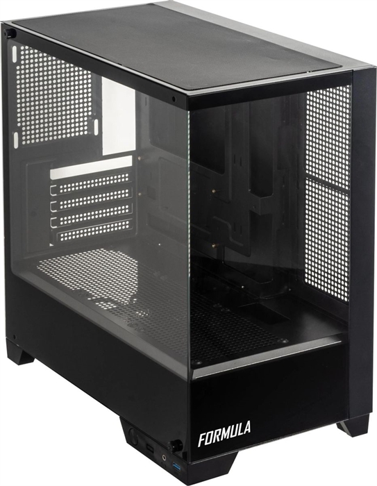 (1042152) Корпус Formula Crystal Z1M черный без БП mATX 7x120mm 1xUSB2.0 1xUSB3.0 audio bott PSU CRISTAL Z1M CRISTAL Z1M - фото 51290