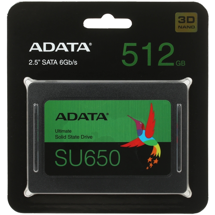 (1039135) A-DATA SSD 512GB SU650 ASU650SS-512GT-R {SATA3.0} ASU650SS-512GT-R - фото 51433