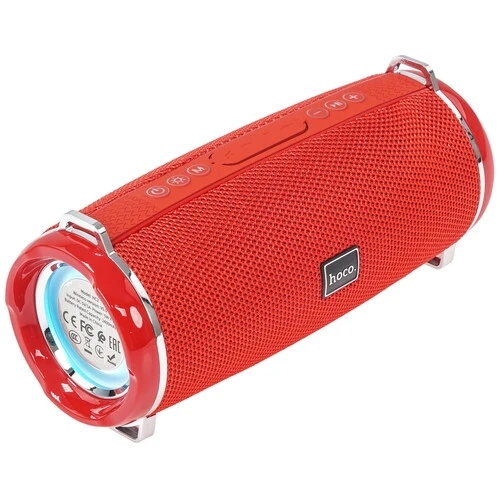 1042489 Портативная колонка Hoco HC2, 10Вт, наплечный ремень, красный 6931474738691 - фото 51453
