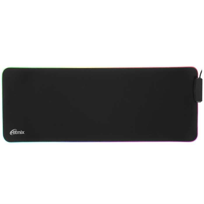 (1042599) RITMIX MPD-480 Коврик для мыши с подсветкой и USB хабом 800 x 300 x 3 мм, для оптических и лазерных мышей, материалы: ткань + резиновая основа. 1xUSB 3.0 + 3xUSB 2.0, встроенный кабель. Подключение к USB. RITMIX MPD-480 - фото 51539