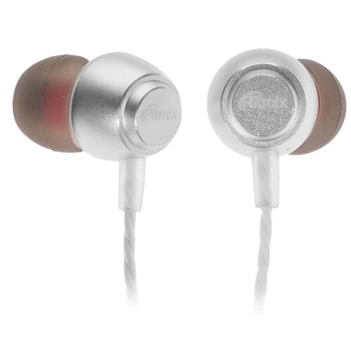 (1042611) Наушники RITMIX RH-150M Silver RITMIX RH-150M Silver - фото 51562