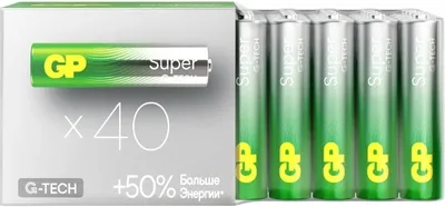 (1042173) GP 24AA21-2CRSWC40 180/720 Super Alkaline G-Tech (1 шт.) 4891199227363 - фото 51584