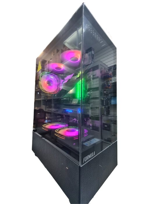 1042673 Системный блок Intel Core i5 14600KF 14x up to 5.3 GHz | NV RTX5070 12Gb DDR7 | DIMM DDR5 64Gb | SSD M.2 2TB | ATX 700W 80+ | PUMP | ARGB | Чёрный 1042673 - фото 51630