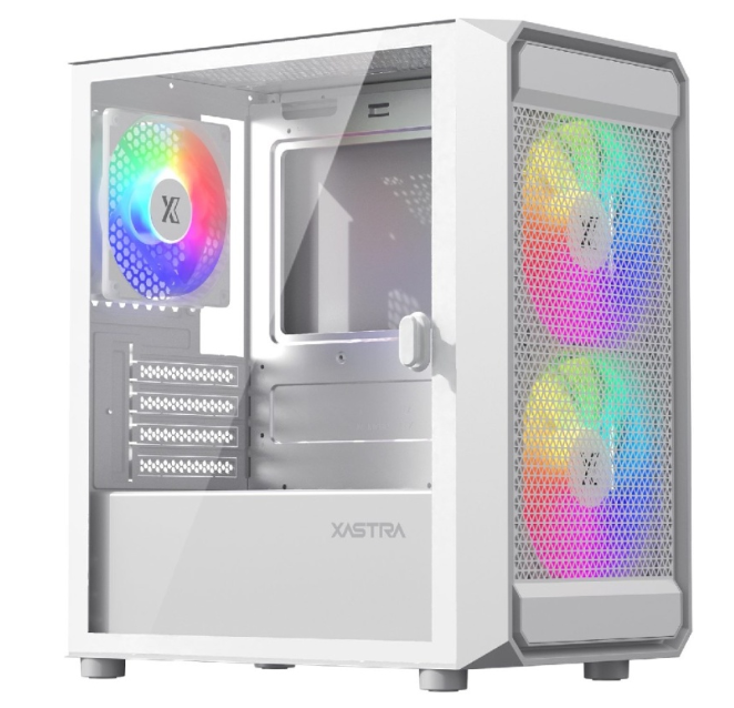 (1042814) Корпус XASTRA  A303M 3ARGB White mATX/Mesh/ tempered glass / 2x140mm + 1x120mm ARGB PWM fans/ Door/ A303M-2FC14A-1FC12A-D-WH A303M-2FC14A-1FC12A-D-WH - фото 51787