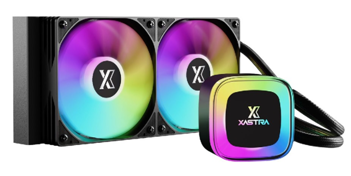 (1042811) Система водяного охлаждения XASTRA LP240 ARGB BK Intel LGA LGA1851/1700/1200/115X/AM5/AM4 ( 2x120, ARFB fan and PUMP,  TDP 265W, black) RET LP240-BKAFXX-GL - фото 51829