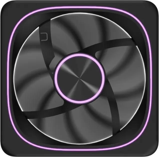 (1043087) Вентилятор Formula Air Fusion 1 ARGB 120х120x28 черный 4-pin (AIR FUSION 1 BK) Ret AIR FUSION 1 BK - фото 52128