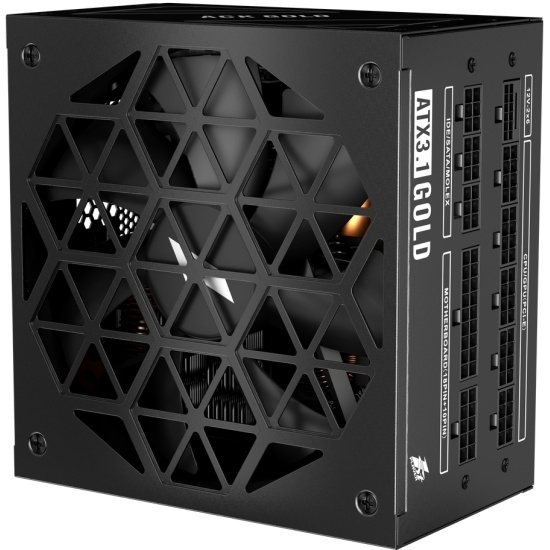 (1043172) Блок питания 1STPLAYER ACK GOLD 850W Black / ATX 3.1, PCle 5.1, APFC, 80 PLUS Gold, LLC+DC-DC, full Teapo caps, 140mm fan, full modular / HA-850BA2-BK HA-850BA2-BK - фото 52193