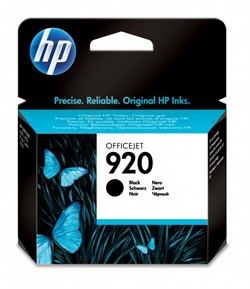 (75387) Картридж струйный HP №920 черный для принтеров HP Officejet, 10мл - фото 5771
