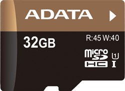 (108241) Карта  32Gb microSDHC ADATA Premier (AUSDH32GUICL10-RA1), Class 10, UHS-I, RTL - фото 6255