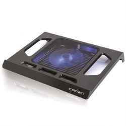 (1004340) Подставка для ноутбука CMLS-937 (Black) 15,6&quot;, 2*Fan,blue light
