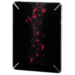 (3330710) Защитная пленка Growing Flower для корпуса Apple iPad, 9.7", самоклеящаяся, черный с орнаментом, Hama [OhN] - фото 6771