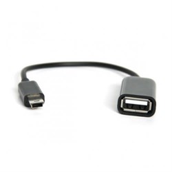 (107357)  Кабель Mini USB (M) --> USB2.0 (F) Host OTG,  KS-is (KS-132) - фото 6824