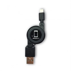 (1110343) Кабель на скрутке CBR Lightning to USB CB 278 Black, 0.72м., для iphone 5\ 5s\ 5c, iPad 4\ 5\ mini\ mini2, iPod nano7, iPod touch 5, CB 278 Black - фото 6875
