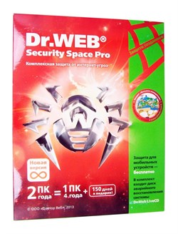 (1003213) ПО DR.Web Security Space 2 ПК/2 года (BHW-B-24M-2-A3) - фото 7535