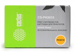 (1003718) Картридж Cactus CS-PH3010 (106R02181) черный для Xerox Phaser 3010 WorkCentre 3045 (1000стр.) - фото 7898