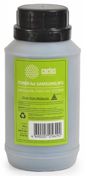 (1003270) Тонер для принтера Cactus CS-TSG2-100 черный (флакон 100гр) Samsung ML 2160/2165/ SCX 3400 - фото 7925