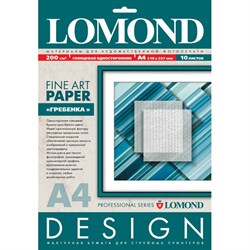 (3330332) Lоmond АРТ бумага КОЖА глянцевая, 200/ A4/ 10 л - фото 9347
