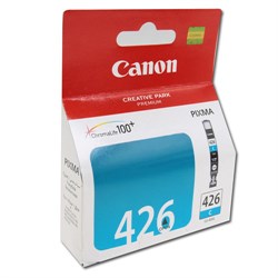 (80810)  Картридж струйный Canon CLI-426C голубой для принтеров Canon MG5140/ 5240/ 6140/ 8140 - фото 9370