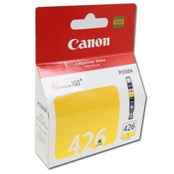 (80812) Картридж струйный Canon CLI-426Y желтый для принтеров Canon MG5140/ 5240/ 6140/ 8140 - фото 9372
