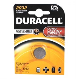 (1004803) Батарейка Duracell CR2032 - фото 9541