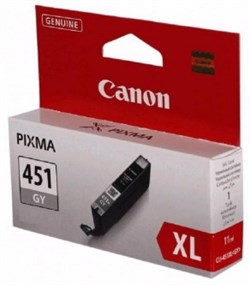 (1004828) Картридж струйный Canon CLI-451XLGY 6476B001 серый для PIXMA MG6340 - фото 9878