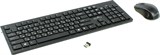 (1005972) Клавиатура + мышь Oklick 250M клав:черный мышь:черный USB беспроводная slim