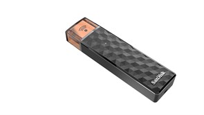(1006610) Флеш Диск Sandisk 16Gb Connect Wireless Stick SDWS4-016G-G46 USB2.0/Wi-Fi черный SDWS4-016G-G46