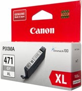 (1007031) Картридж струйный Canon CLI-471XLGY 0350C001 серый для Canon Pixma MG5740/MG6840/MG7740