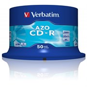 (1007062) Диск CD-R Verbatim 700Mb 52x Cake Box DataLife (50шт) 43351 43351