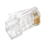 (1007793) Коннектор 5bites US010 RJ-45 8p8c 6кат., зол.напыление
