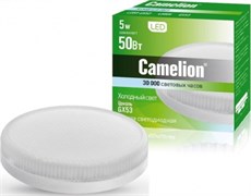 (1007953) Лампа Camelion LED5-GX53/845/GX53 (светодиодная 5Вт 220В)