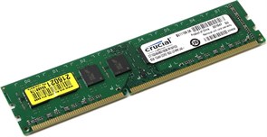 (1008758) Память DDR3L 8Gb 1600MHz Crucial CT102464BD160B RTL PC3-12800 CL11 DIMM 240-pin 1.35В