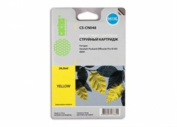 (1006088) Картридж струйный Cactus CS-CN048 №951XL желтый для HP DJ Pro 8100/8600 (26мл)