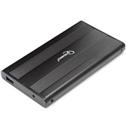 (1009267) Внешний корпус 2.5" Gembird EE2-U3S-5, черный, USB 3.0, SATA, металл
