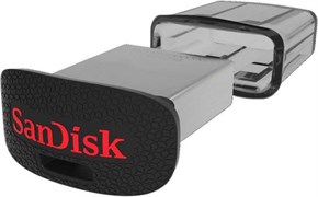 (1009406) Флеш Диск Sandisk 64Gb Ultra Fit SDCZ43-064G-GAM46 USB3.0 черный SDCZ43-064G-GAM46