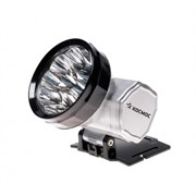 (1010636) Фонарь Космос AccuH10LED (налобный, светодиодный, аккумуляторный, 10*LED, 3хR6 Ni-Cd 600Mah в компл, встроенное зарядное усройство)