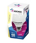 (1010596) Светодиодная Лампа Космос premium 7Вт ШАР 45 мм E14 230v 3000K