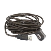 (1012210) Кабель удлинитель USB 2.0 активный Cablexpert UAE-01-10M, AM/AF, 10м