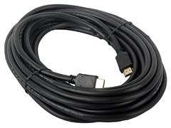 (1012201) Кабель HDMI Cablexpert CC-HDMI4-10M, 10м, v2.0, 19M/19M, черный, позол.разъемы, экран, пакет