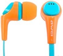 (1012402) Гарнитура Awei Q6i (orange) с микрофоном
