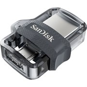 (1013158) Флеш Диск Sandisk 128Gb Ultra Dual drive SDDD3-128G-G46 USB3.0 черный