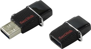 (1013157) Флеш Диск Sandisk 128Gb Ultra Dual SDDD2-128G-GAM46 USB3.0 черный