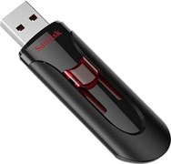 (1013156) Флеш Диск Sandisk 128Gb Cruzer Glide SDCZ600-128G-G35 USB3.0 черный/красный