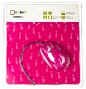 (1013643) Комплект OXION мышь проводная 800 DPI, 3кн, USB+коврик 180*220 мм (OммP01)(40)