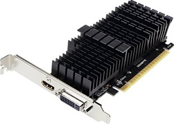 (1013817) Видеокарта Gigabyte PCI-E GV-N710D5SL-2GL NV GT710 2048Mb 64b GDDR5 954/5010 DVIx1/HDMIx1/HDCP Ret l